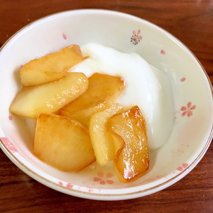 焼きりんごとヨーグルト レシピ 作り方 By 水玉模様 楽天レシピ 焼きりんごとヨーグルト レシピ 作り方 By 水玉模様 楽天レシピ
